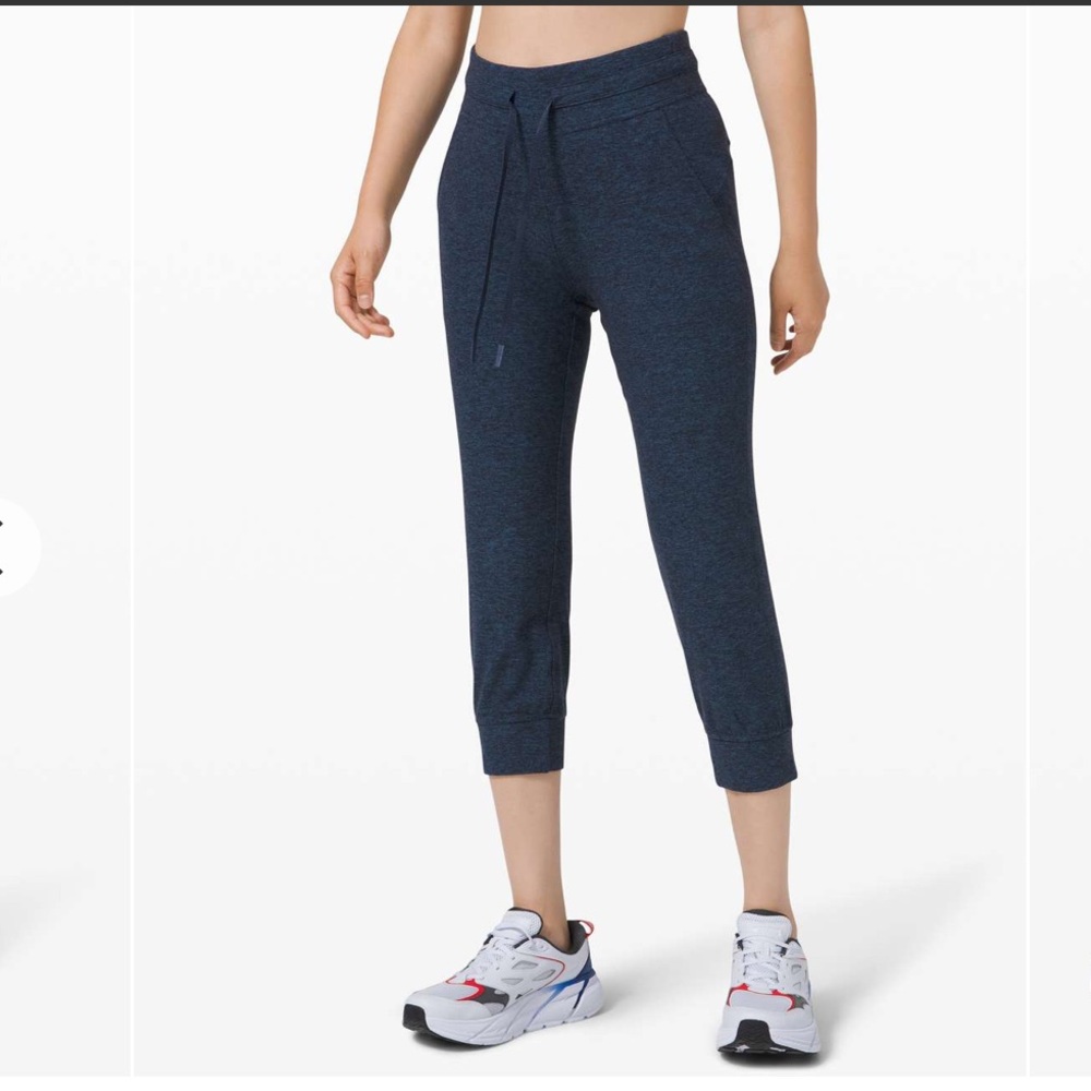 Lululemon Ready to Rulu Jogger Crop Blue Sz 4